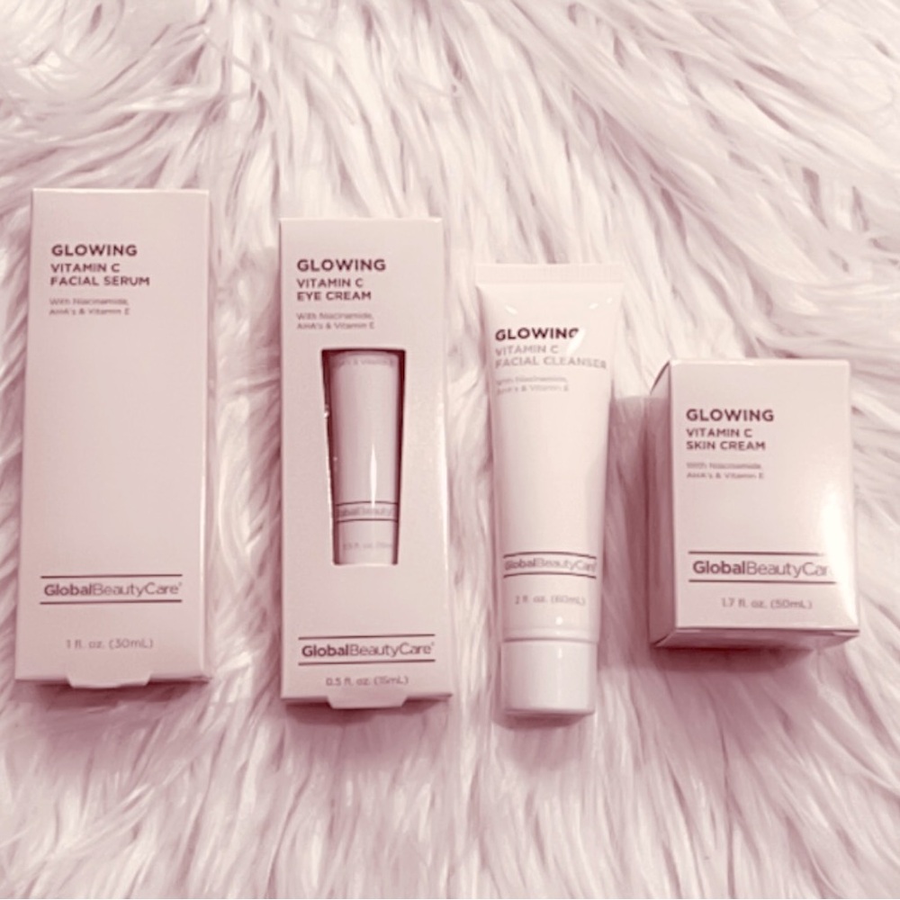 Global Beauty Vitamin C Glow Skincare: Serum, eye care, moisturizer & cleanser